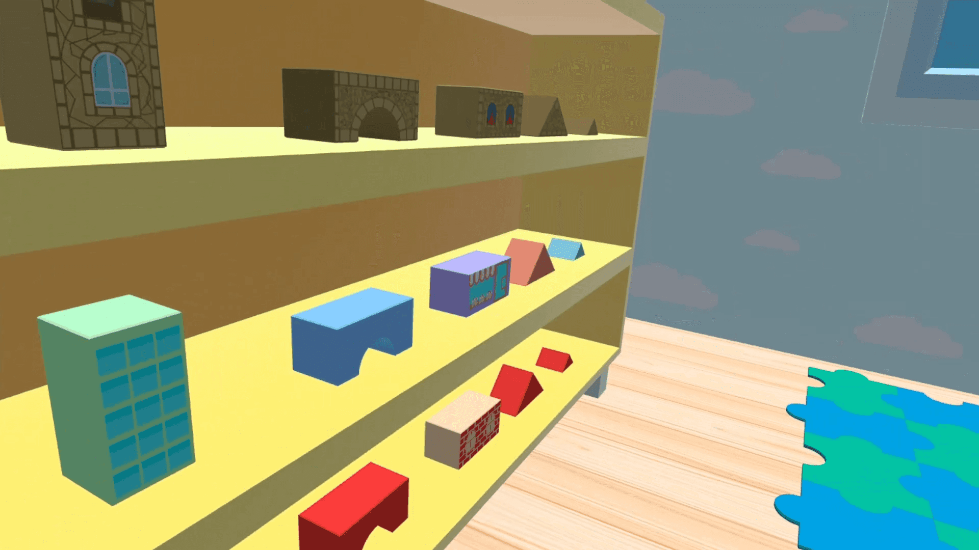 Wood Blocks VR screenshot 2